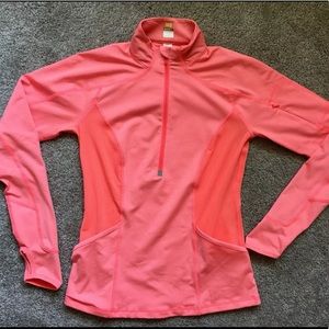 LUCY Long Sleeve Active Half Zip Workout Shirt